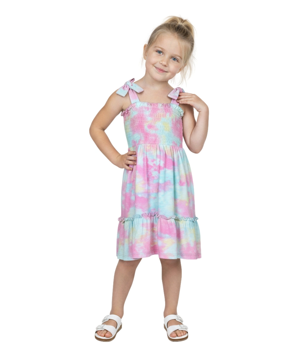 Tie Dye Cotton Dress Size  (2-4)  (5-8) $6 Per Piece. DR2230