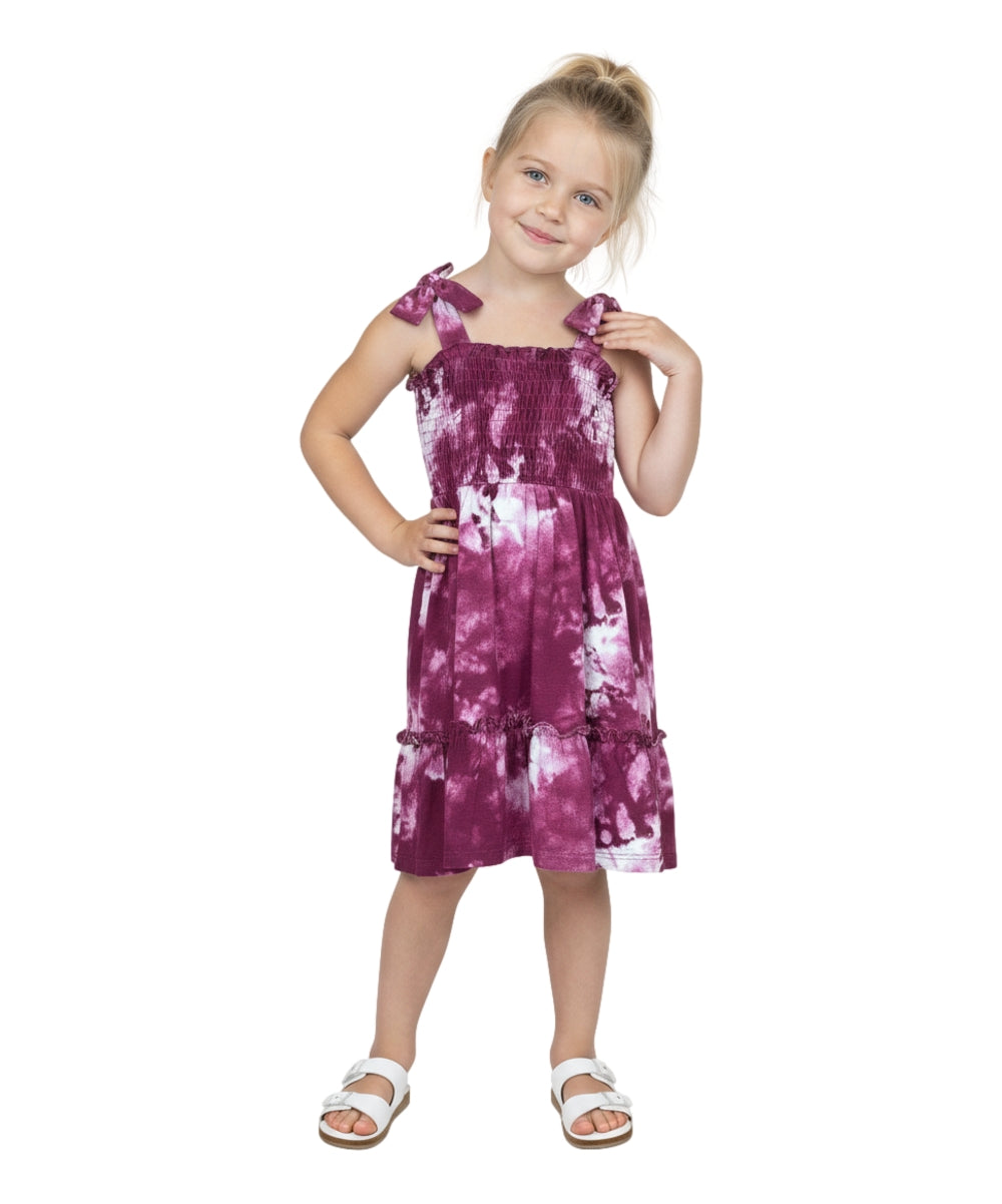 Tie Dye Cotton Dress Size  (2-4)  (5-8) $6 Per Piece. DR2230