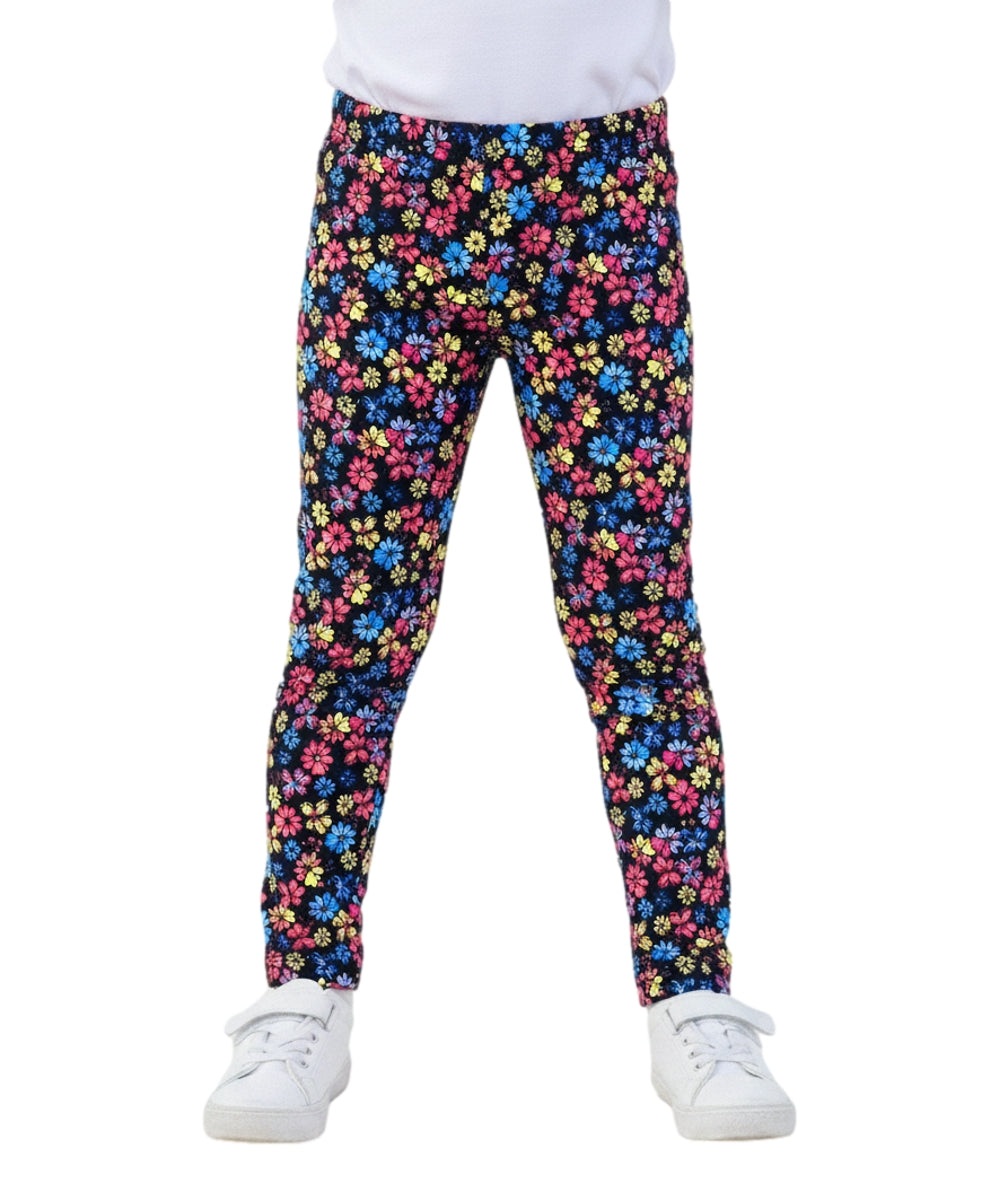 Girl Cotton Leggings - Spring Bloom (2-12) $3.25 Per piece GB700