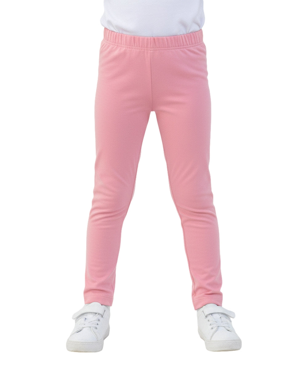 Girl Cotton Leggings - Peach (2-12) $3.25 Per piece GB700