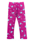 Girl Cotton Leggings - Pink Unicorn (2-12) $3.25 Per piece GB700