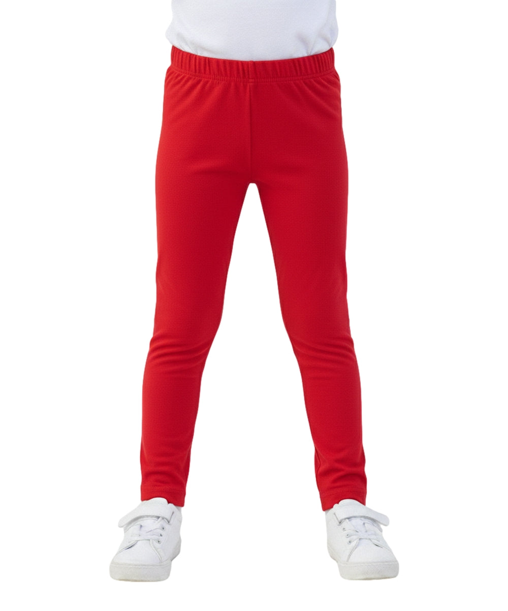 Girl Cotton Leggings - Red (2-12) $3.25 Per piece GB700