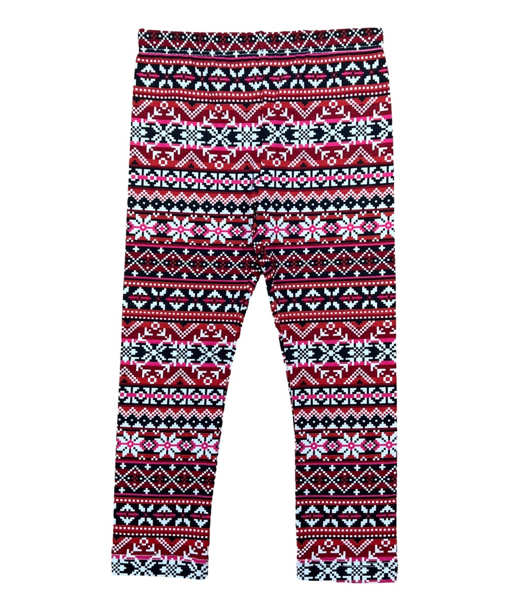 Girl Cotton Leggings - Snowflake (2-12) $3.25 Per piece GB700