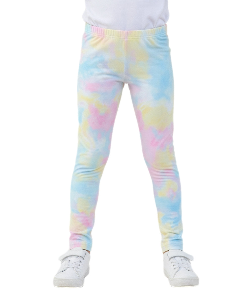 Girl Cotton Leggings - Tie Dye Rainbow (2-12) $3.25 Per piece GB700