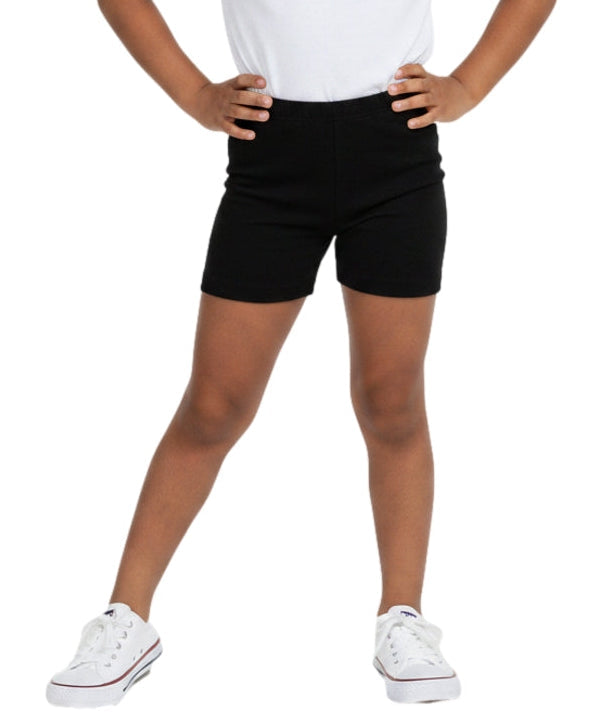 Girl Legging Biker shorts Black  (2-12) $2.50 Per piece GB703L