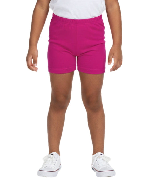 Girl Legging Biker shorts Hot Pink  (2-12) $2.50 Per piece GB703L