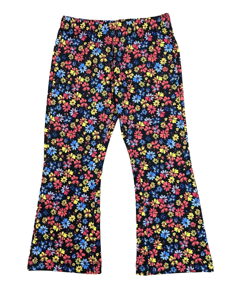 Girl Flare Cotton Leggings - Spring Bloom  (2-12) $4.00 Per piece GB800