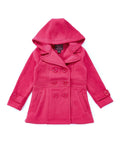 Girl Fleece Coat With Hood - Fuchsia  (2-4) $9.00 and (S-XL) $10.00 Per Piece. GJ17109