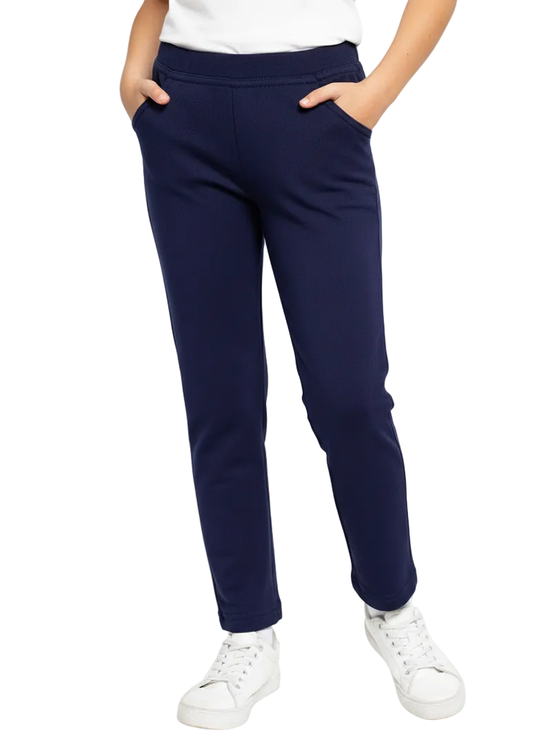 Girl Elastic Waist School Uniform Pants Navy (4/5-16) $6.75 Per Piece GU02