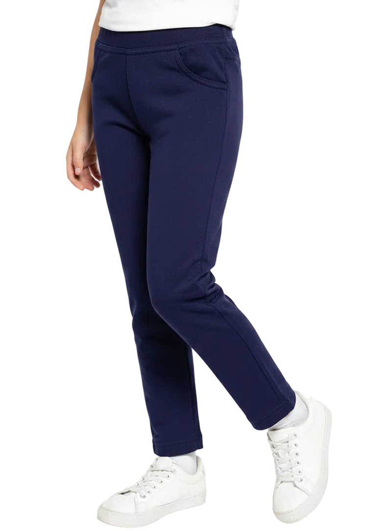 Girl Elastic Waist School Uniform Pants Navy (4/5-16) $6.75 Per Piece GU02