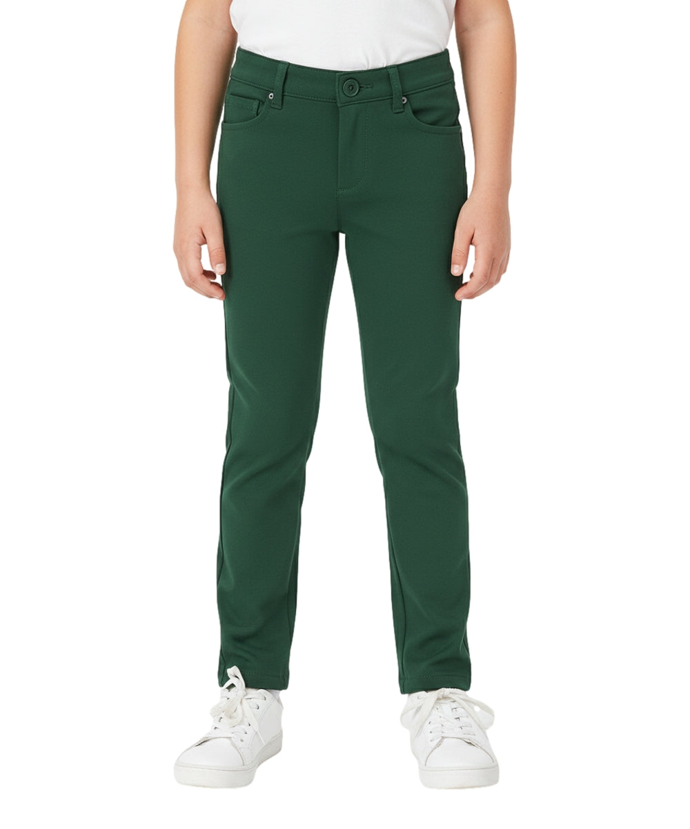 Girl Stretch School Uniform Pants Navy, Khaki, Black, Hunter Green, Grey (4/5-16) $7.75 Per Piece GU06