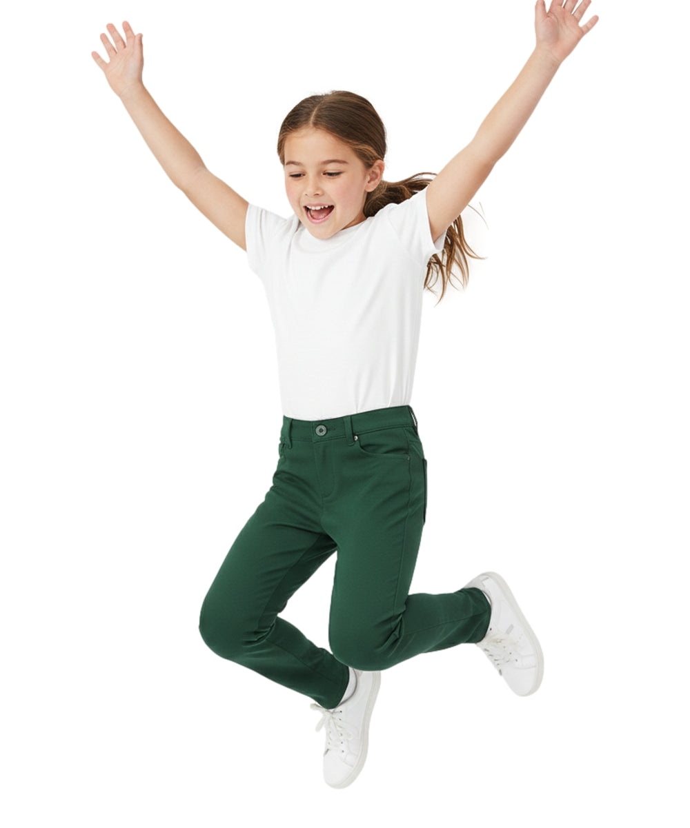 Girl Stretch School Uniform Navy Pants (4/5-16) $7.75 Per Piece GU06