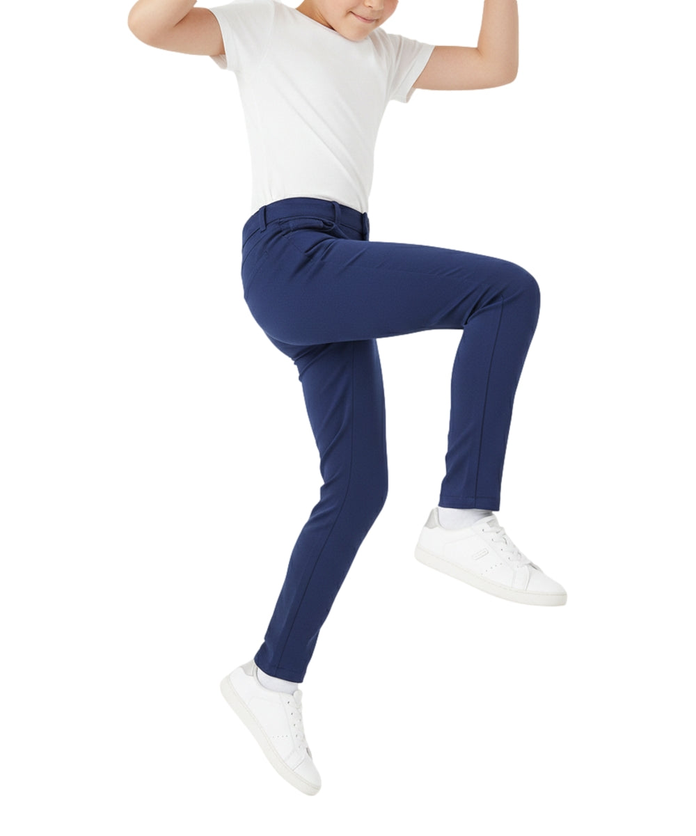 Girl Stretch School Uniform Navy Pants (4/5-16) $7.75 Per Piece GU06