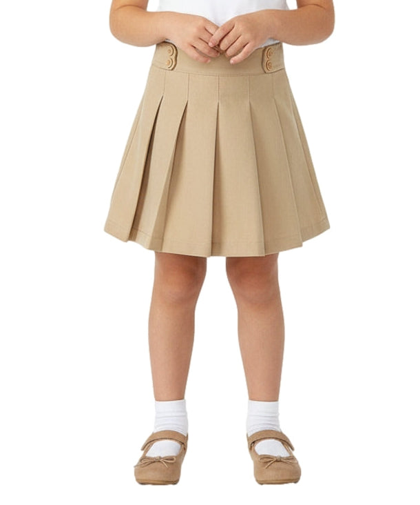 Girl Uniform Skirts Scooter Khaki (4/5-16) $7.75 Per Piece GU07