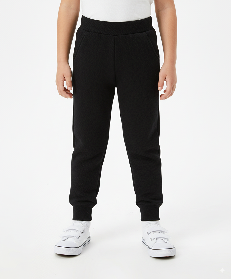 Fleece Joggers Black (2/3-16) $6.00 per piece-Unisex GUF21