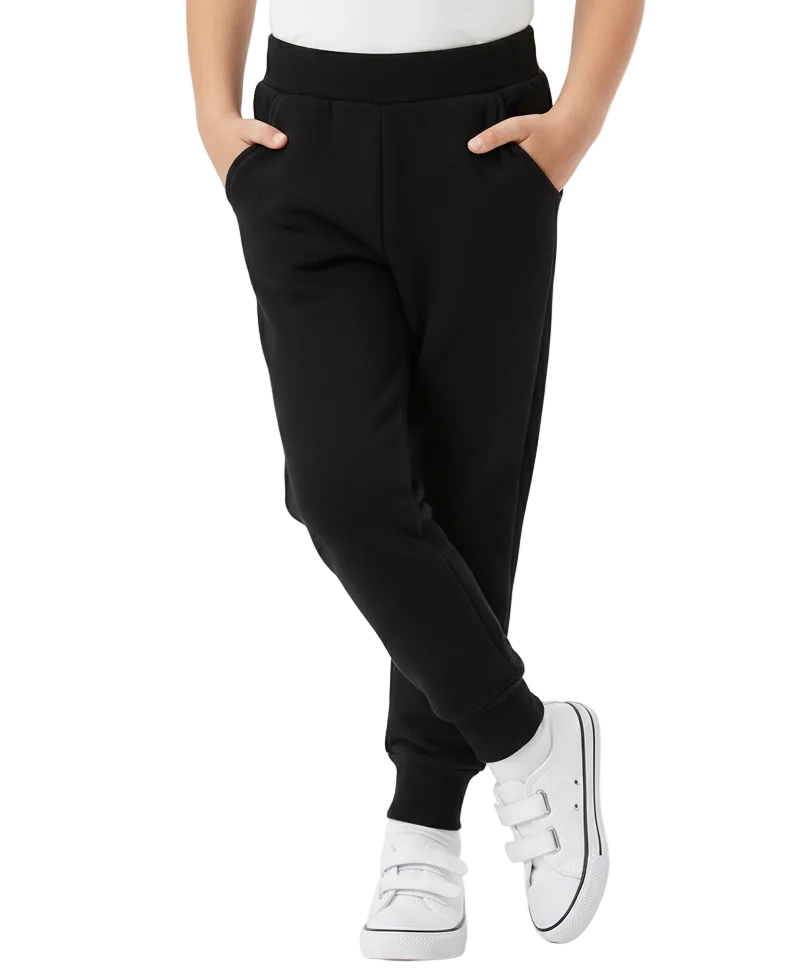 Unisex Premium Fleece Joggers Black (2/3-16) $6.00 per piece-Unisex GUF21