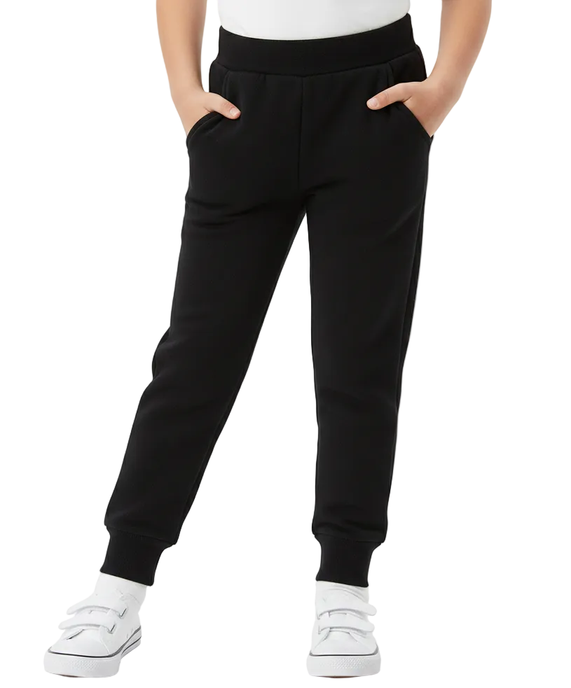Unisex Premium Fleece Joggers Black (2/3-16) $6.00 per piece-Unisex GUF21