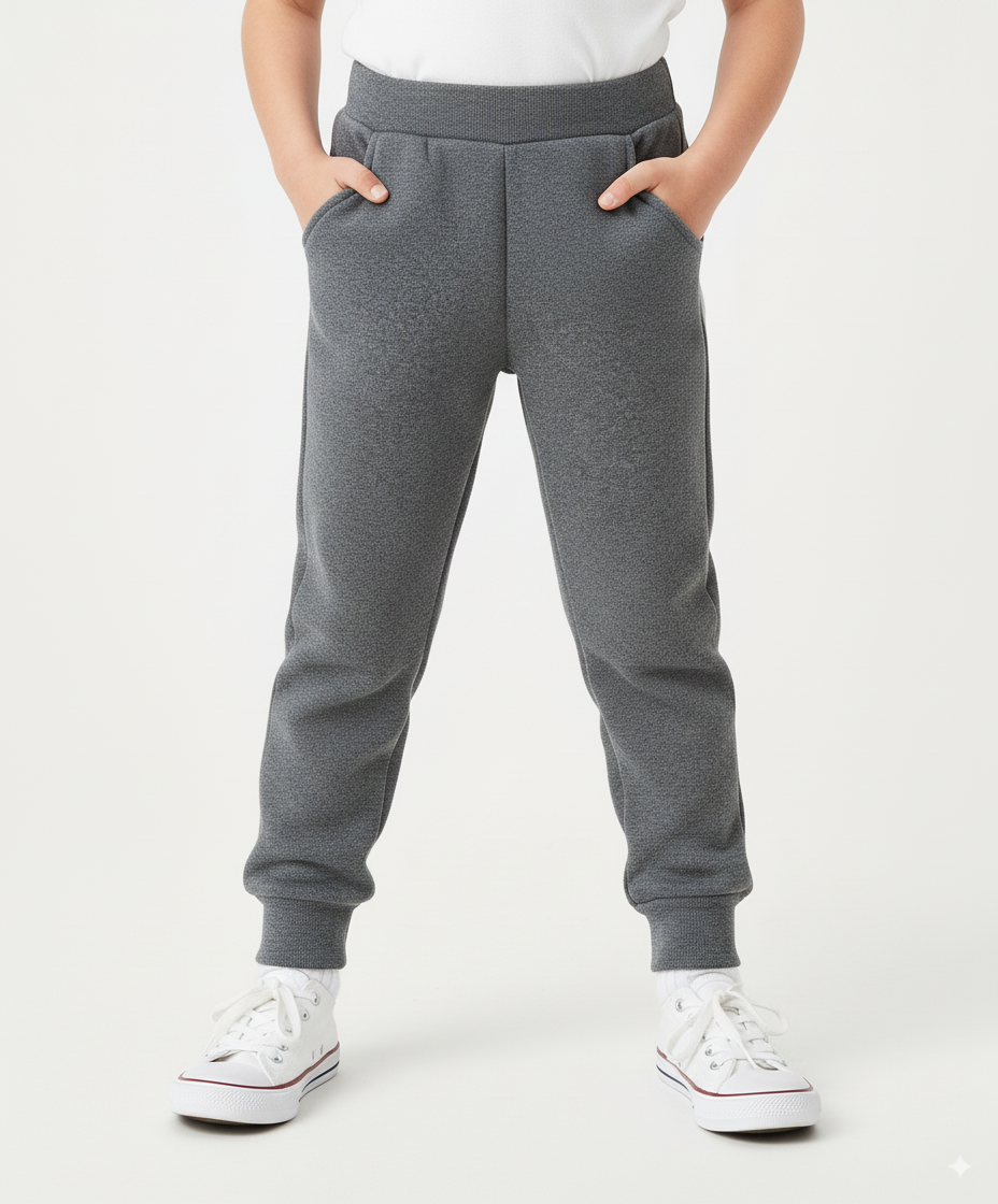 Fleece Joggers D. Grey (2/3-16) $6.00 per piece-Unisex GUF21