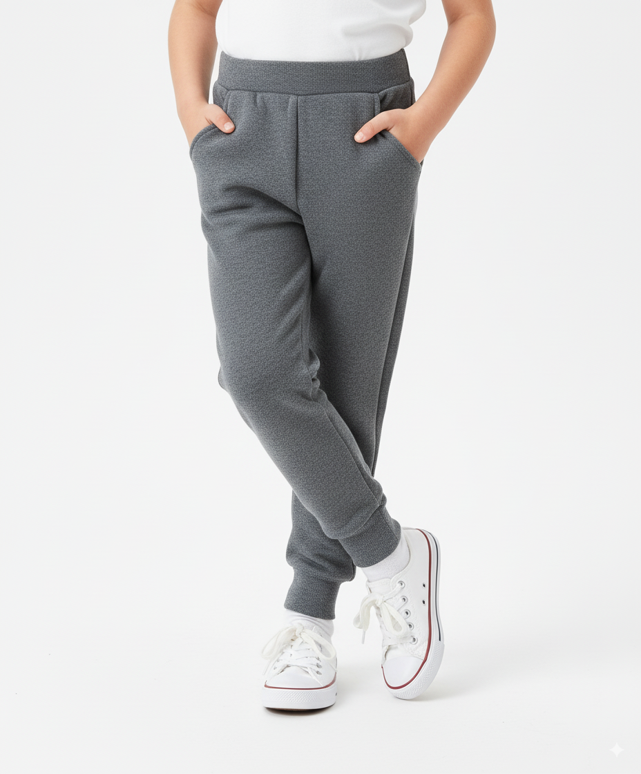 Fleece Joggers D. Grey (2/3-16) $6.00 per piece-Unisex GUF21