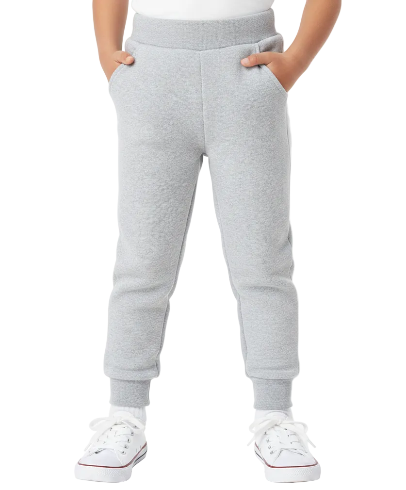 Unisex Premium Fleece Joggers L. Grey (2/3-16) $6.00 per piece-Unisex GUF21