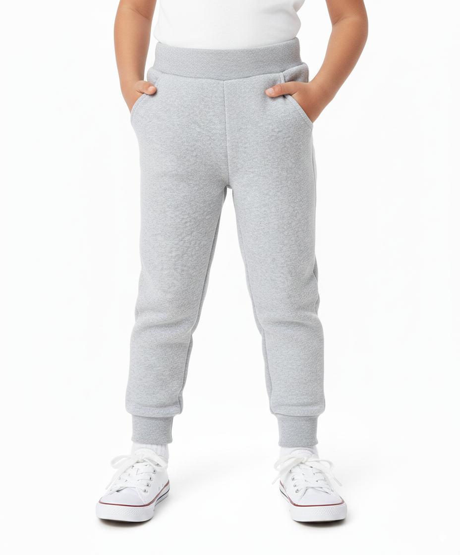 Fleece Joggers L. Grey (2/3-16) $6.00 per piece-Unisex GUF21