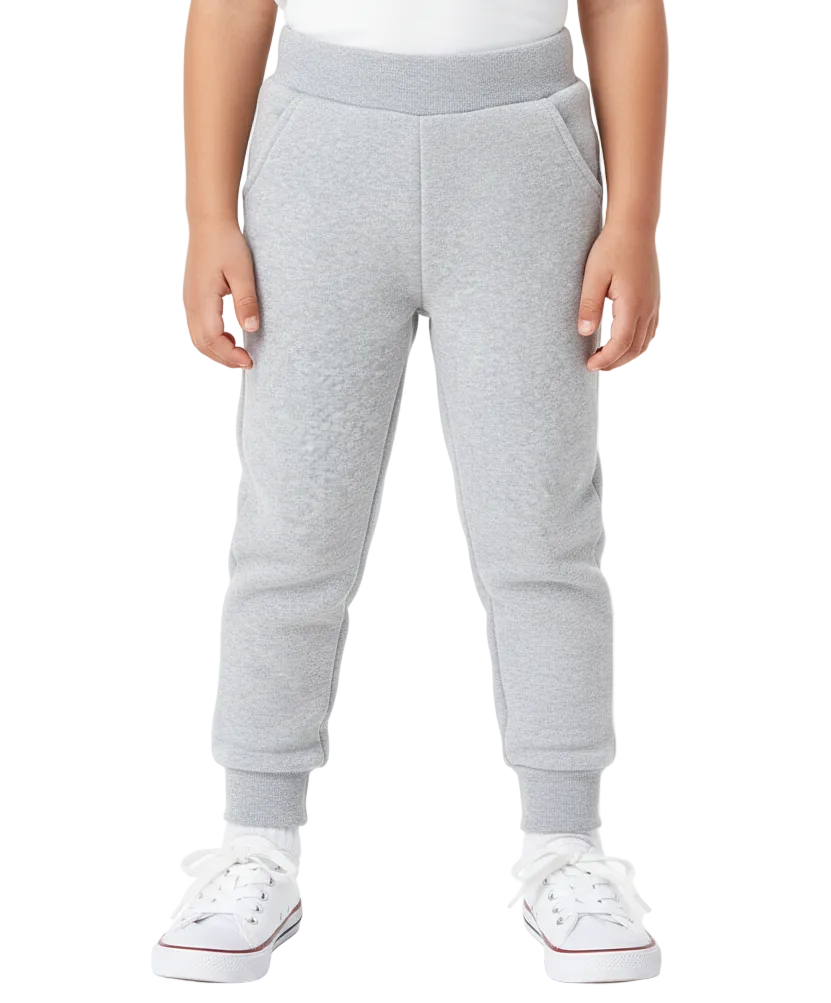 Unisex Premium Fleece Joggers L. Grey (2/3-16) $6.00 per piece-Unisex GUF21