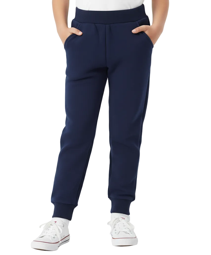 Unisex Premium Fleece Joggers Navy (2/3-16) $6.00 per piece-Unisex GUF21