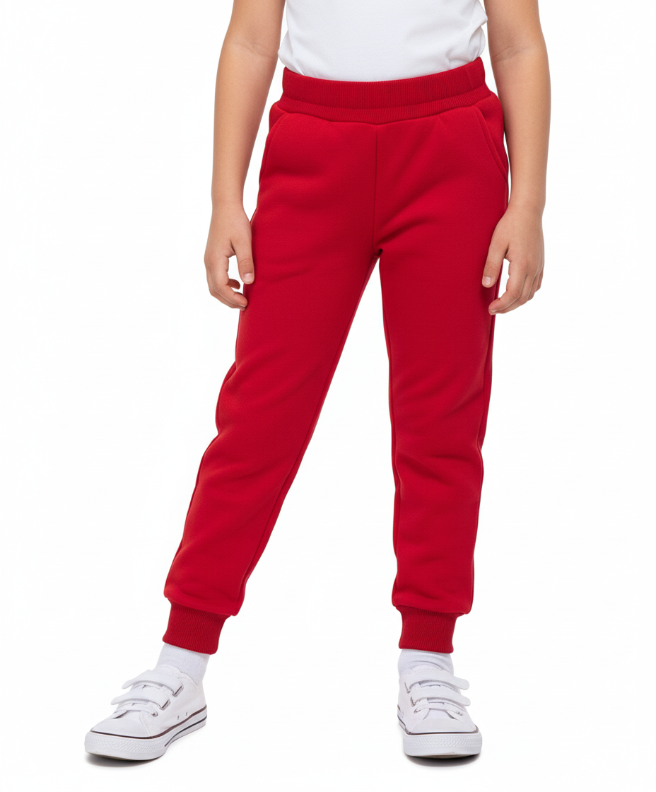 Fleece Joggers Red (2/3-16) $6.00 per piece-Unisex GUF21
