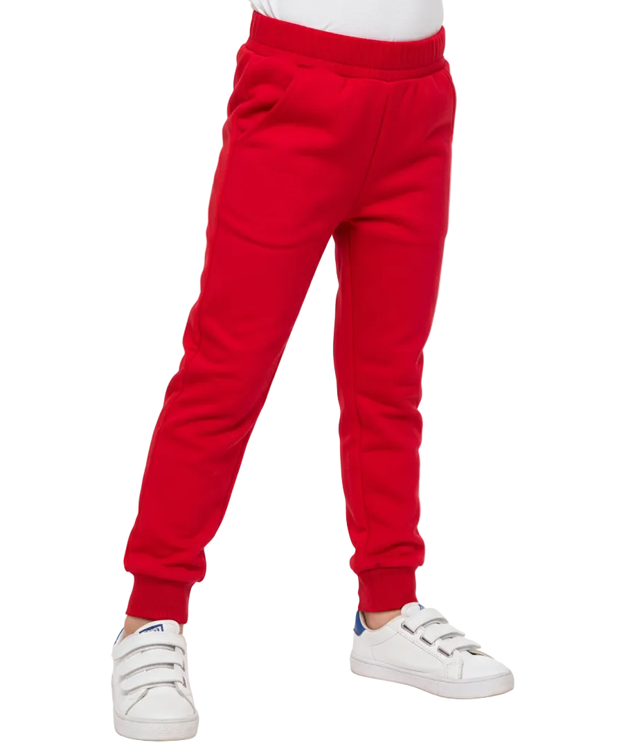 Unisex Premium Fleece Joggers - Red (2/3-16) $6.00 per piece- GUF21