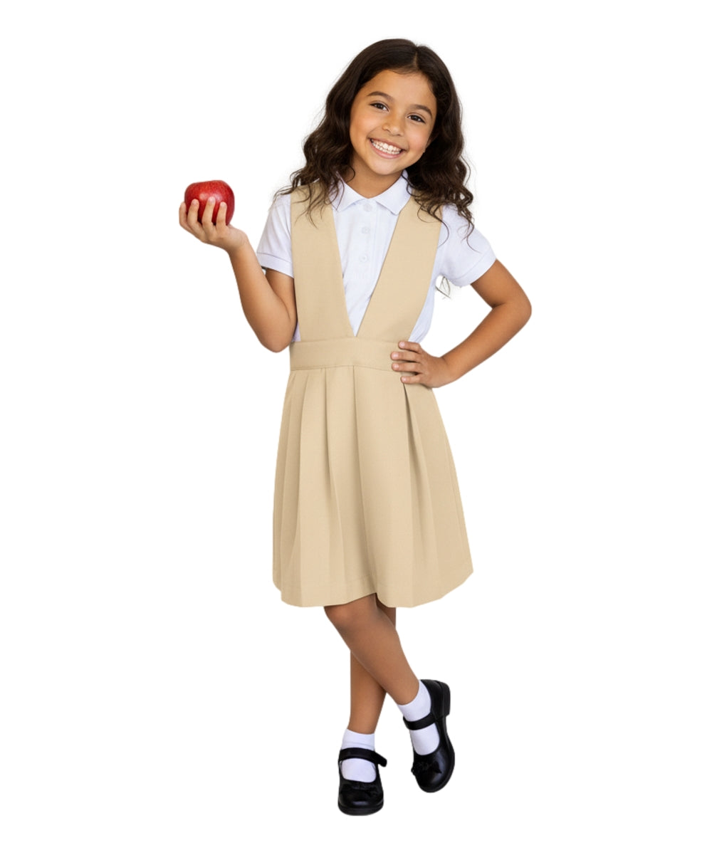 Girls Uniform Jumper Dress Navy, Khaki (4/5-12) $8.00 per piece GUJ10
