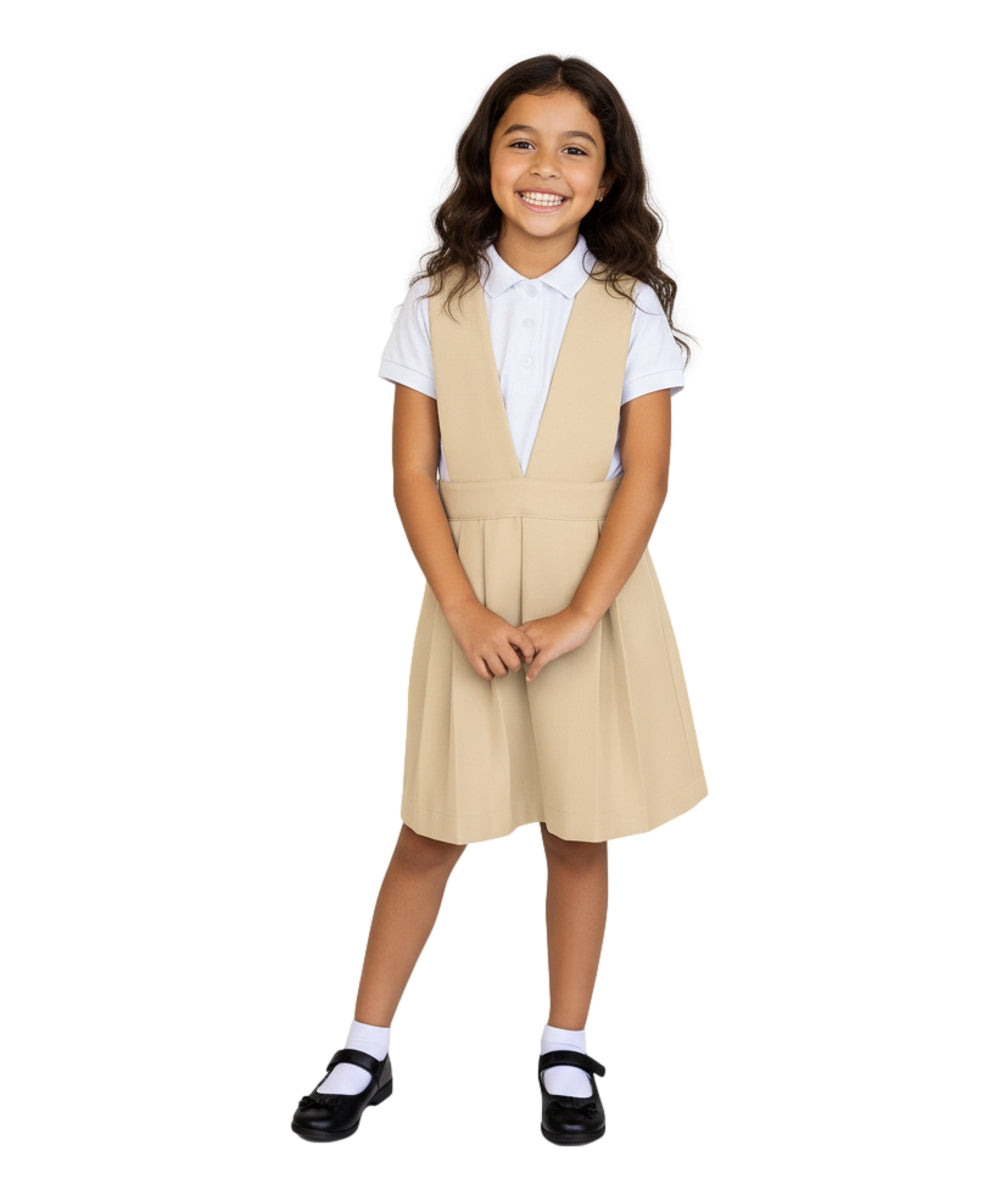 Girls Uniform Jumper Dress Navy, Khaki (4/5-12) $8.00 per piece GUJ10