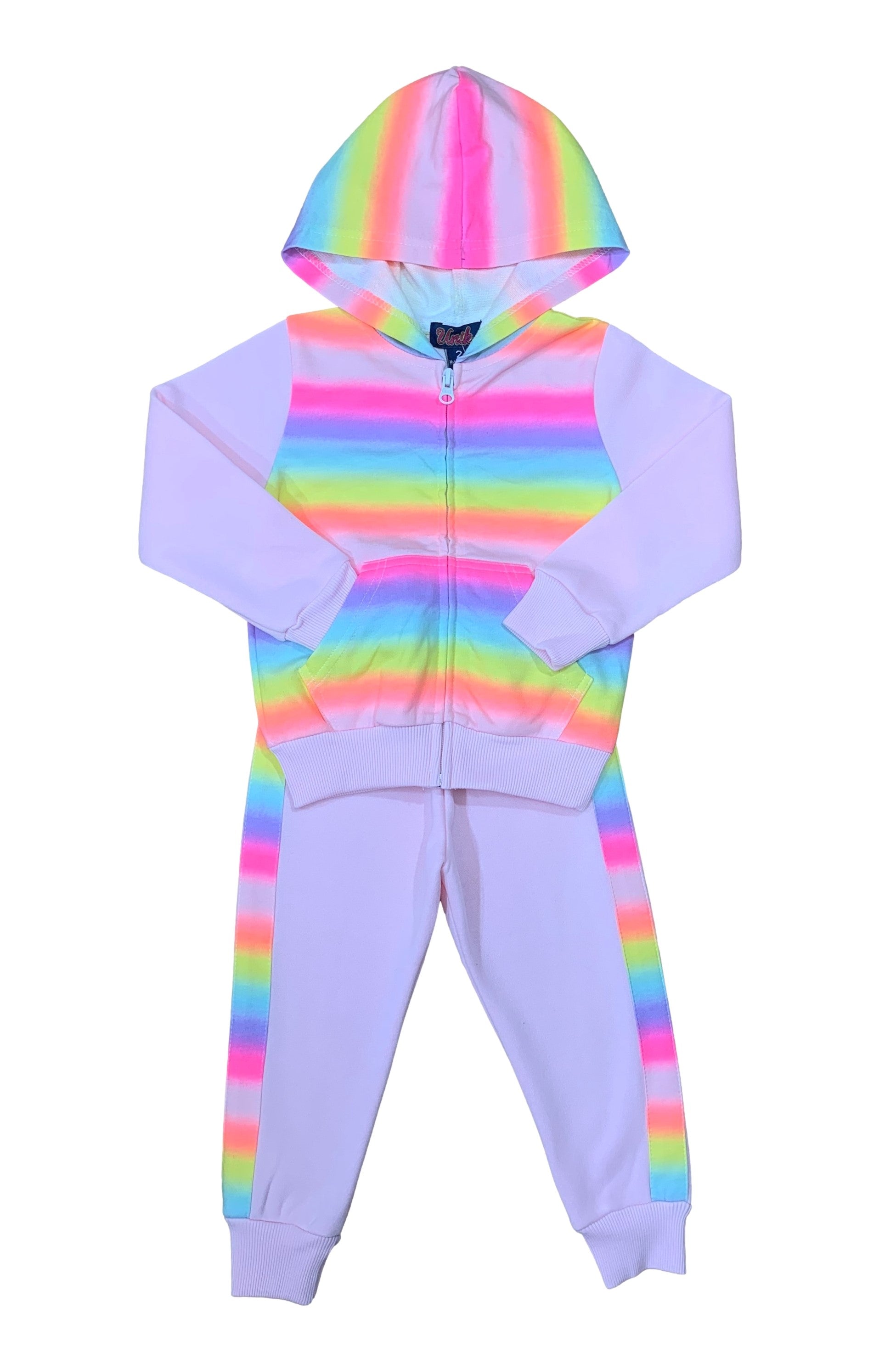 Girls Tie Dye Light Weight Tracksuit 12m-24m ($6) 2-4 ($6) 5-8 ($6) 10-14 ($6) Per GW2109
