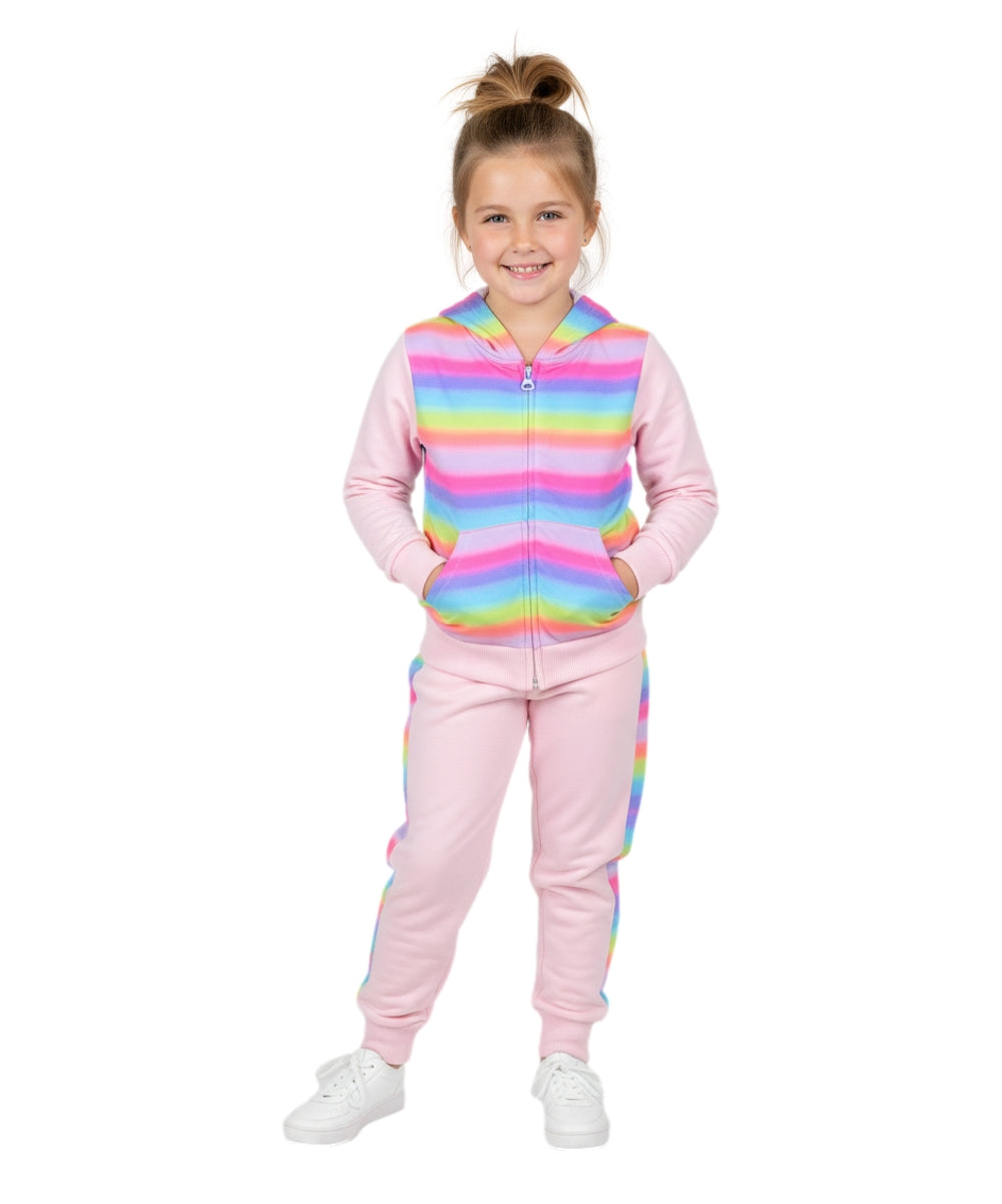 Girls Tie Dye Light Weight Tracksuit 12m-24m ($6) 2-4 ($6) 5-8 ($6) 10-14 ($6) Per GW2109