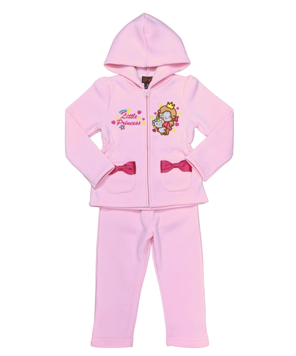 Little Princess Girl Tracksuit (12m-24m) $9 (2-4) $10 (5-8) $11 and (10-14) $12 Per Set. GW2421