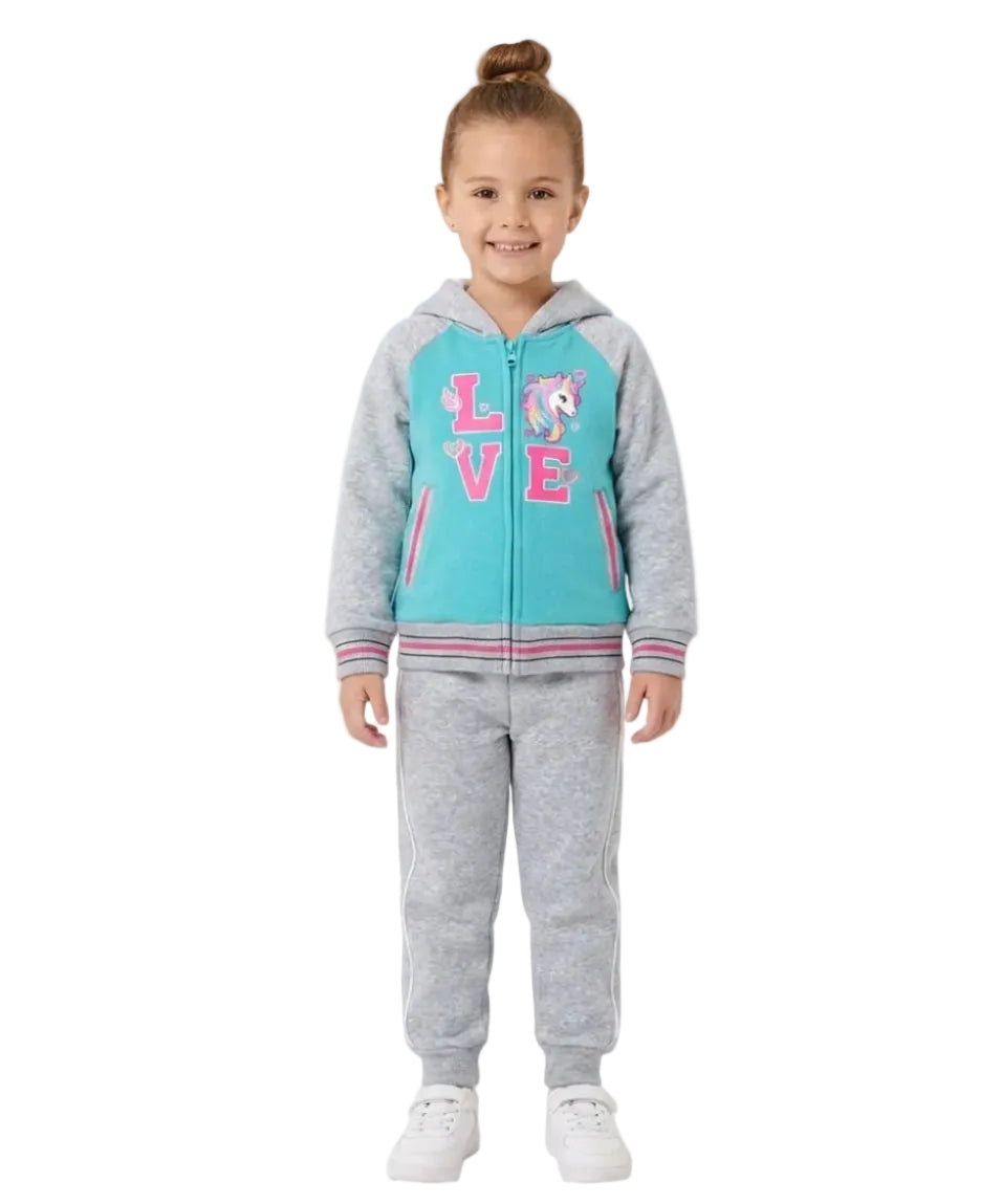 Girl Love Tracksuit - Mint  (12-24)  (2-4)  $10.00 Per Set. GW2426