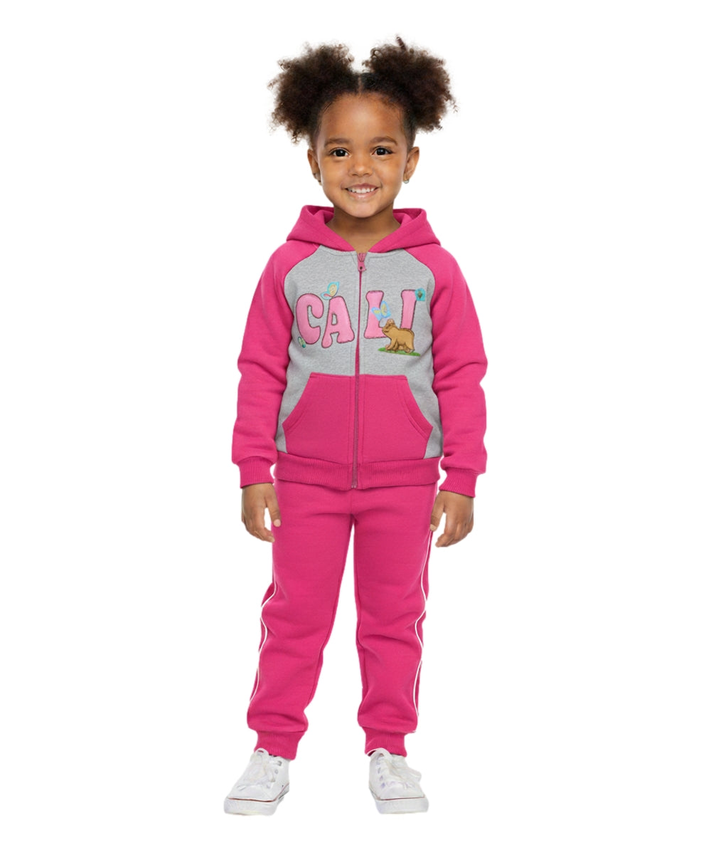 CALI Girl Tracksuit 12M-24M ($9) 2-4 ($10) 5-8 ($11) 10-14 ($12) Per set. GW2428