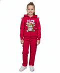Girls Teddy Bear Love Fleece Tracksuit (2-4) $11 (5-8) $12 ( 10-14) $13 GW2570
