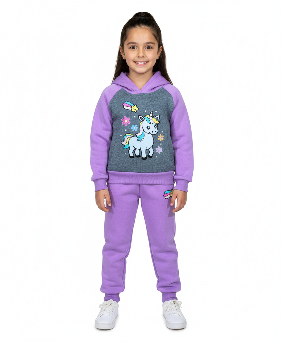 Unicorn Pull Over Tracksuit 12m-24m ($9) 2-4 ($10) 5-8 ($11) 10-14 ($12) Per set. GW2576
