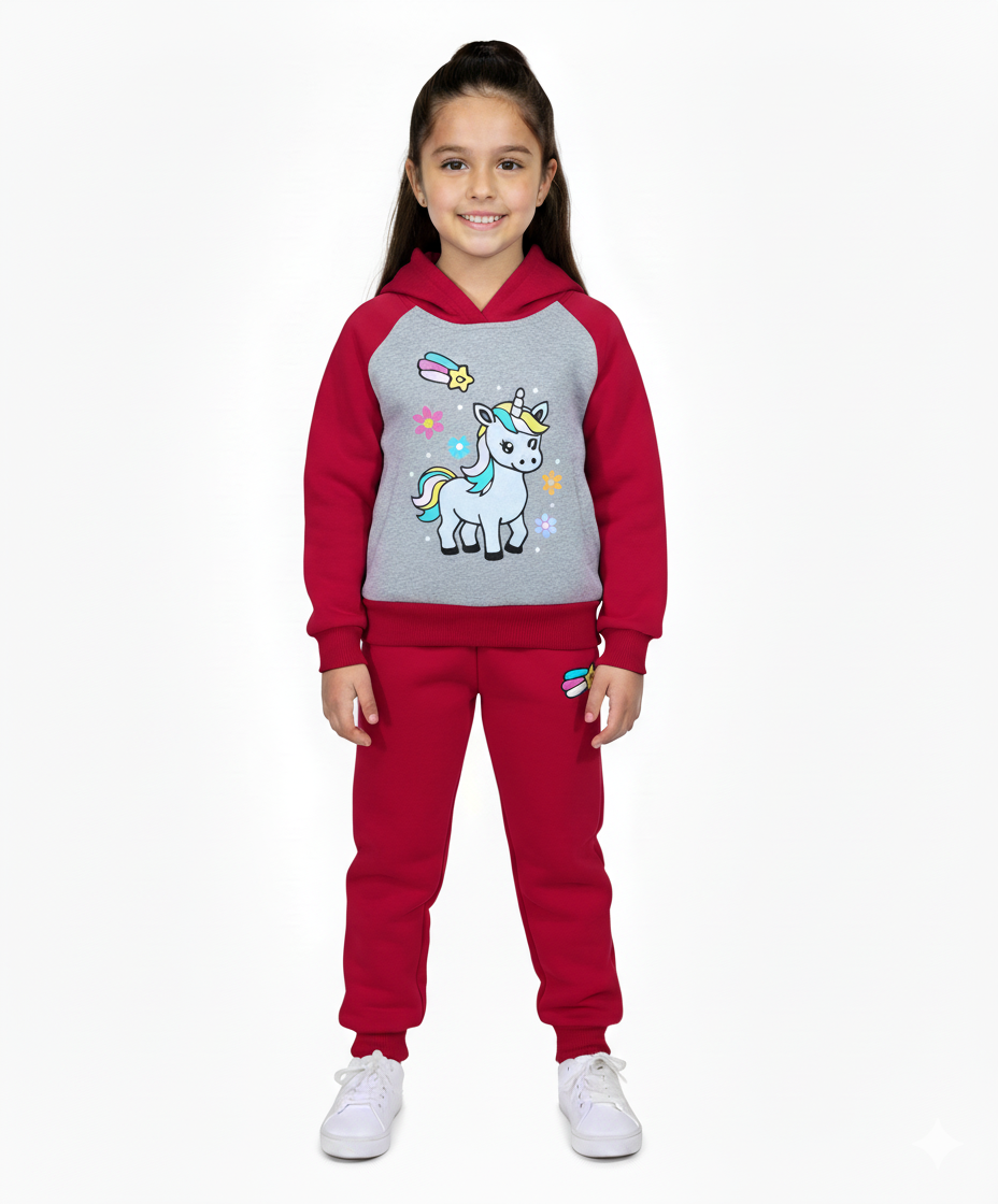 Unicorn Pull Over Tracksuit 12m-24m ($9) 2-4 ($10) 5-8 ($11) 10-14 ($12) Per set. GW2576