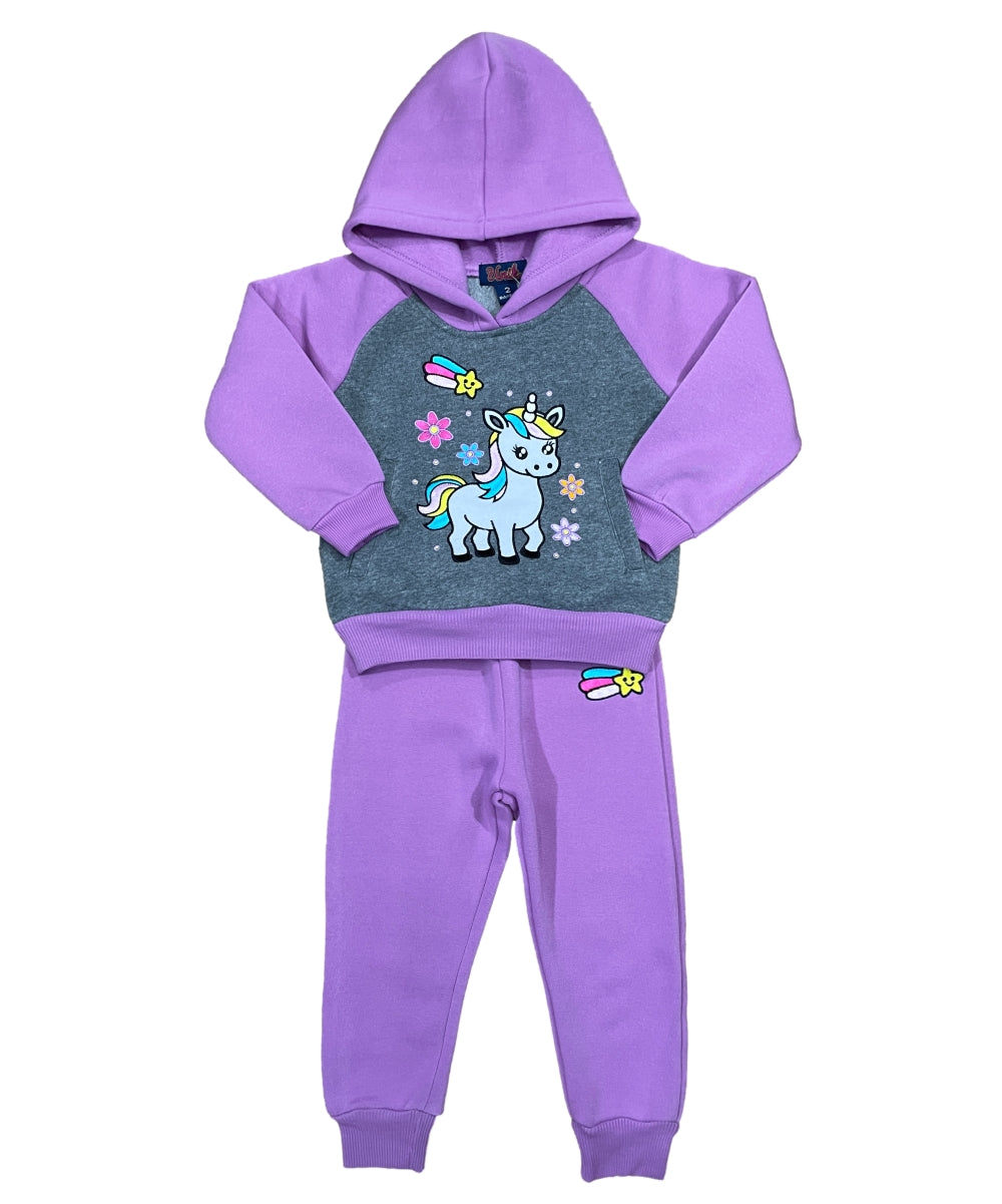 Unicorn Pull Over Tracksuit 12m-24m ($9) 2-4 ($10) 5-8 ($11) 10-14 ($12) Per set. GW2576