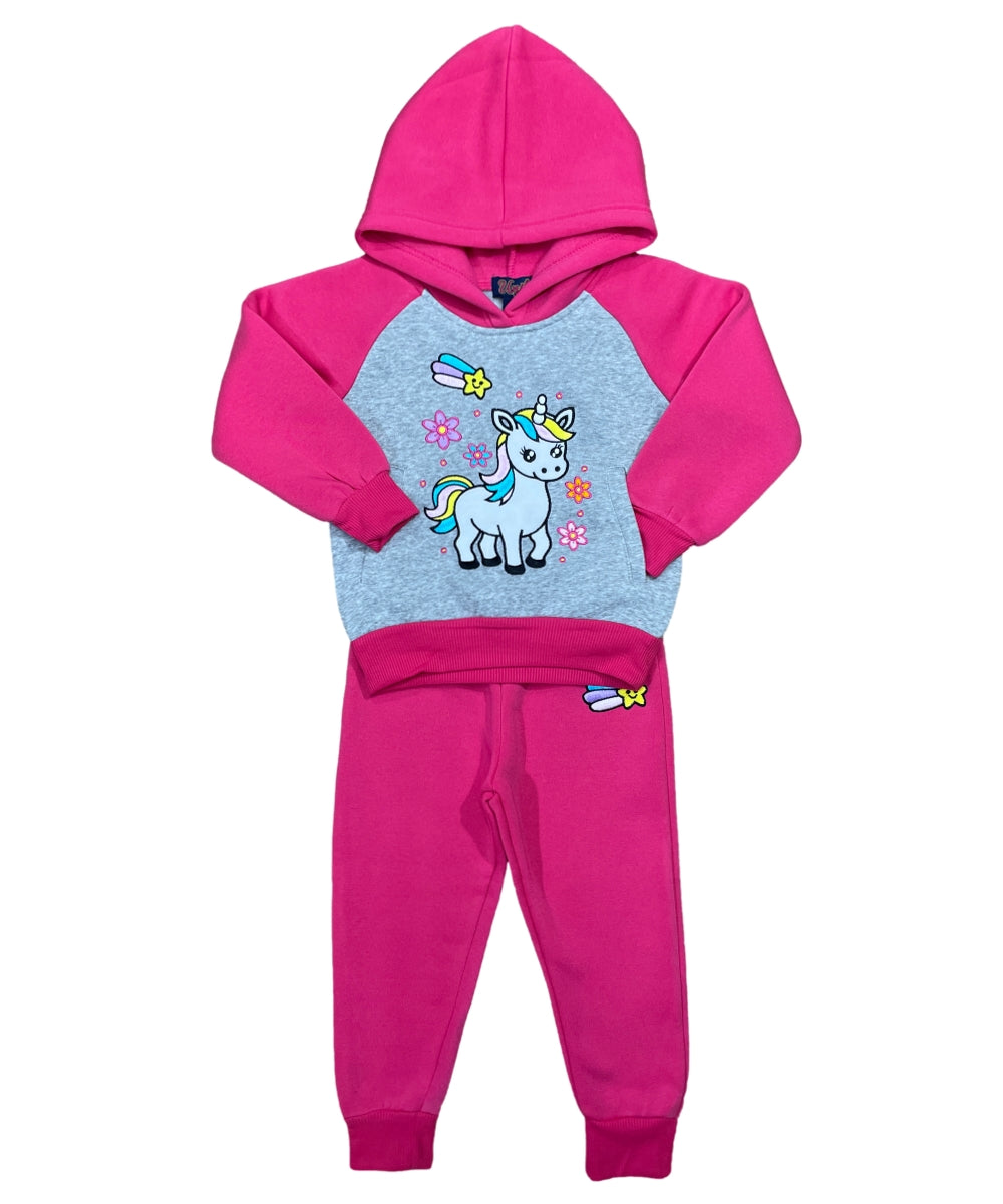 Unicorn Pull Over Tracksuit 12m-24m ($9) 2-4 ($10) 5-8 ($11) 10-14 ($12) Per set. GW2576