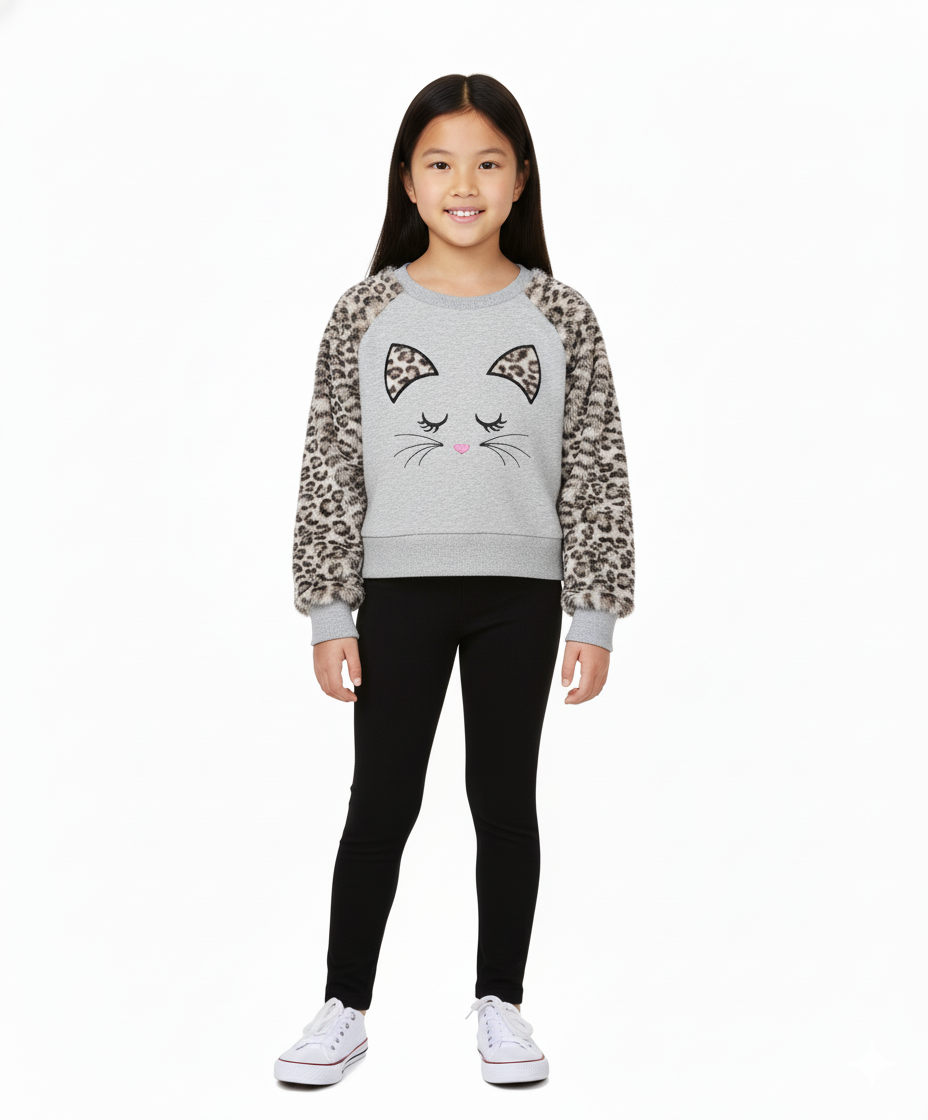 Fur Pullover Legging (2-4) $7.50 (5-8) $8.50 Per set