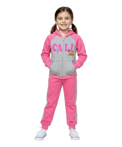 CALI Girl Tracksuit 12M-24M ($9) 2-4 ($10) 5-8 ($11) 10-14 ($12) Per set. GW2428