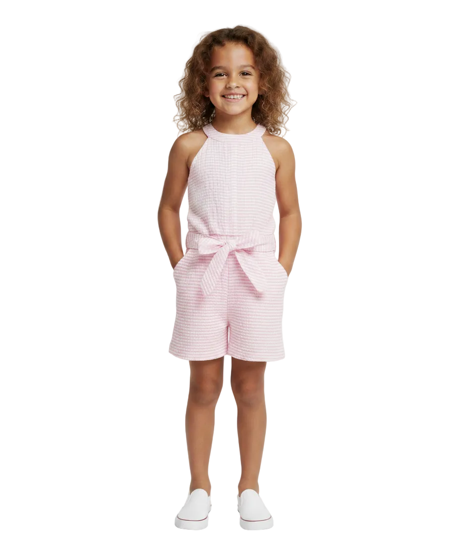 Girl Striped Romper  (5-8), (10-14) $6.00 Per Piece RP1979