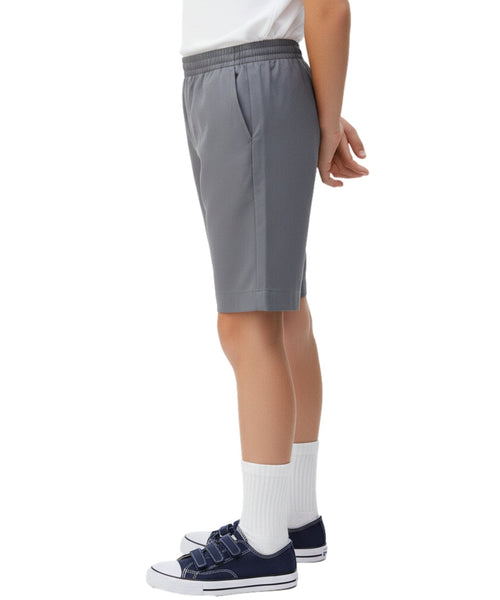 Boys All Elastic Waist Pull-On Shorts Navy, Khaki, Black, Grey, Hunter Green, Blue (2/3-14) $6.75 Per Piece SBU32