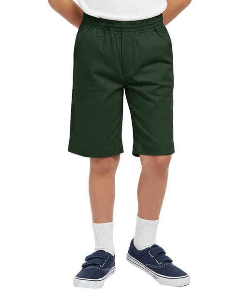 Boys All Elastic Waist Pull-On Shorts Navy, Khaki, Black, Grey, Hunter Green, Blue (2/3-14) $6.75 Per Piece SBU32
