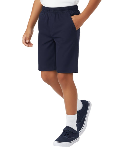 Boys All Elastic Waist Pull-On Shorts Navy, Khaki, Black, Grey, Hunter Green, Blue (2/3-14) $6.75 Per Piece SBU32