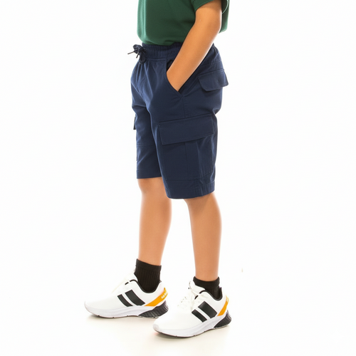 Boy's All Elastic Cargo Short (4-16) $6.75 Per Piece