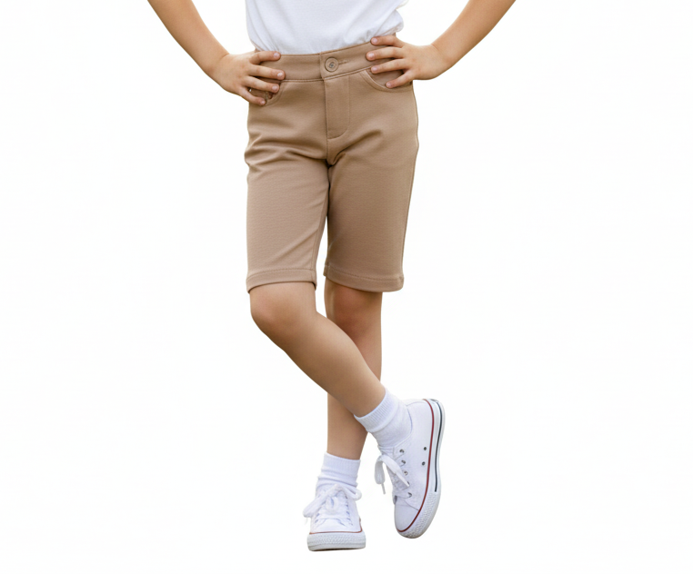 Girls Uniform Short Khaki (4/5-16) $6.5 Per Piece. SGU01