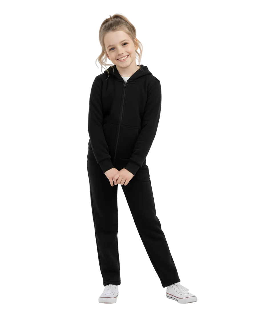 Fleece Set Black - Unisex (4/5-16) $12.25 Per Piece US01